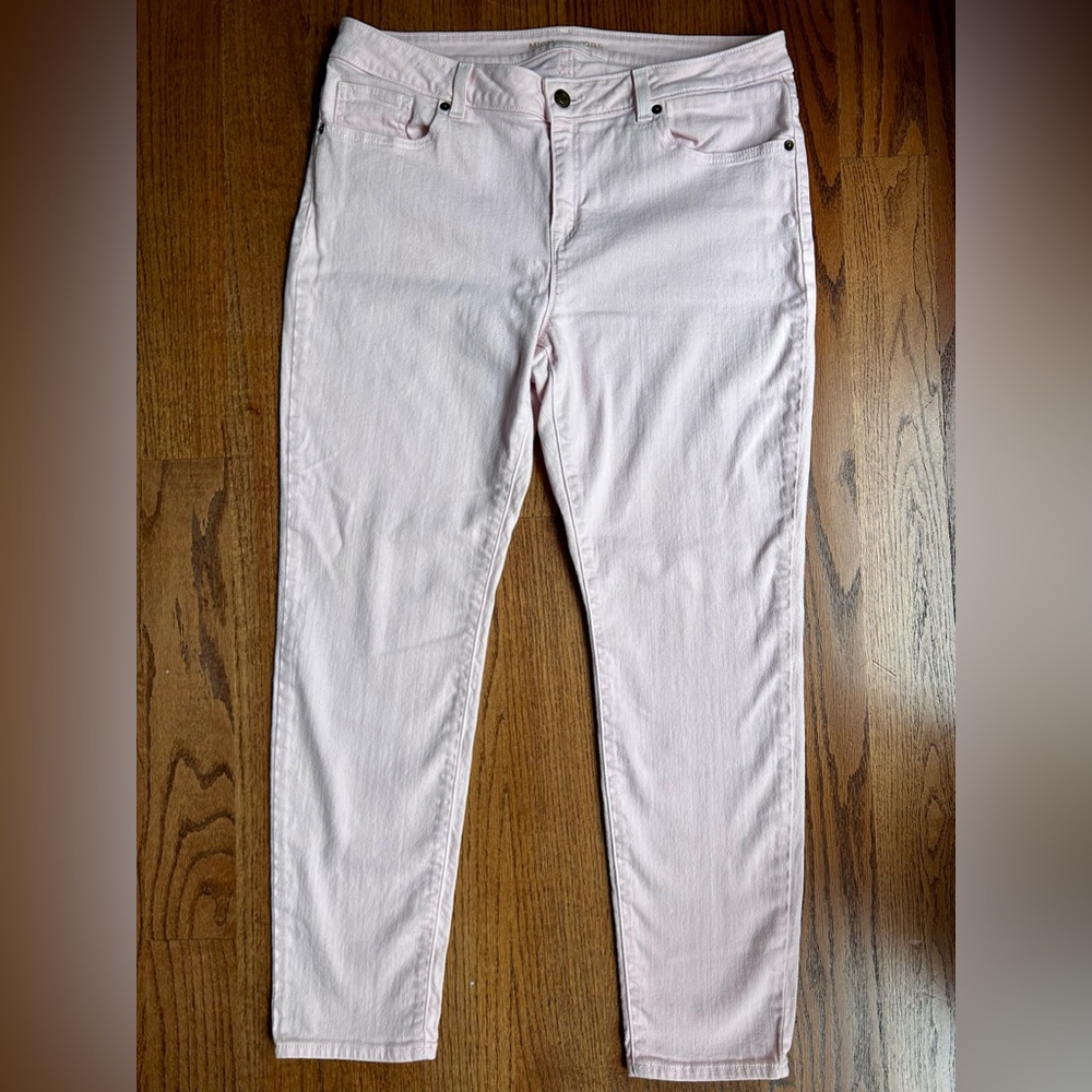 Michael Kors Light Pink Straight Leg Jeans